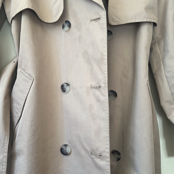 NWT Zara Belted Oversized Trench Coat Sz S - Picture 11 of 12